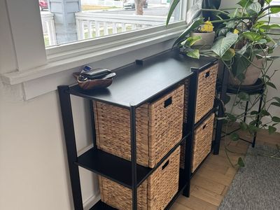 Console Table With Baskets