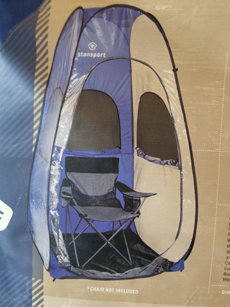 Stansport Pop-Up Multi-Purpose Shelter - Portable Camping & Event Tent