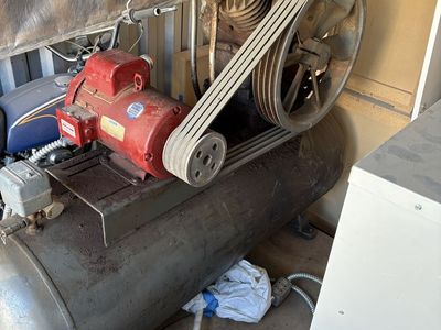 Industrial Heavy Duty Air Compressor with 5 HP Leeson Motor