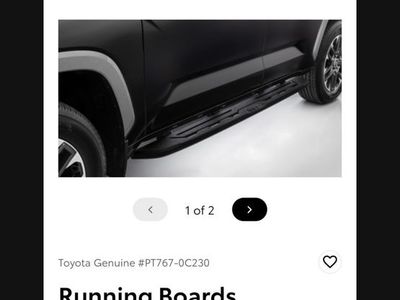 Toyota Tacoma TRD Running Boards/Steps