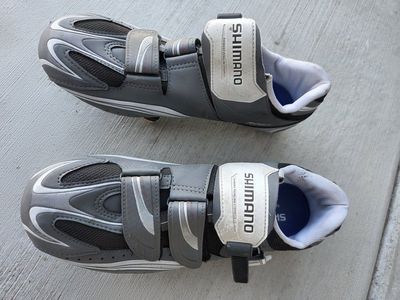 Shimano R087 SPD-SL Road Cycling Shoes - Men's Gray