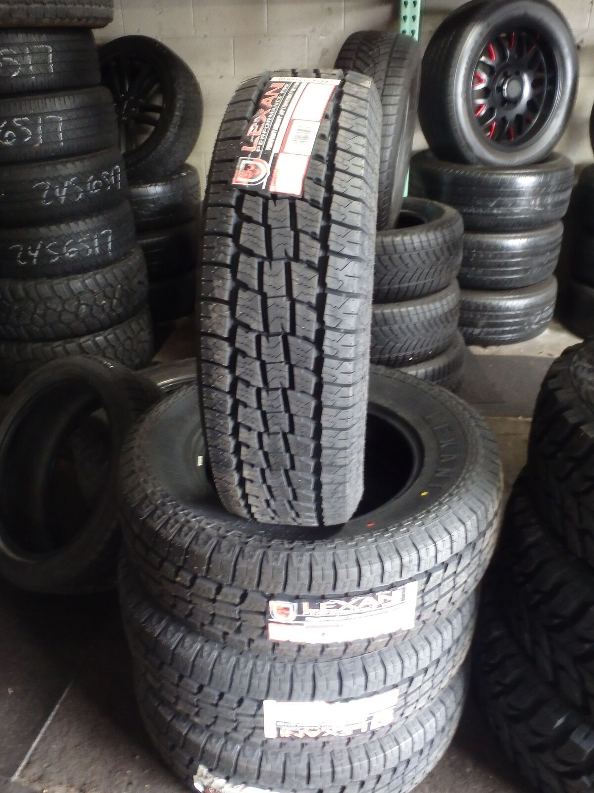 245/75R17 LEXANI TERRAIN BEAST A/T SET OF NEW TIRES