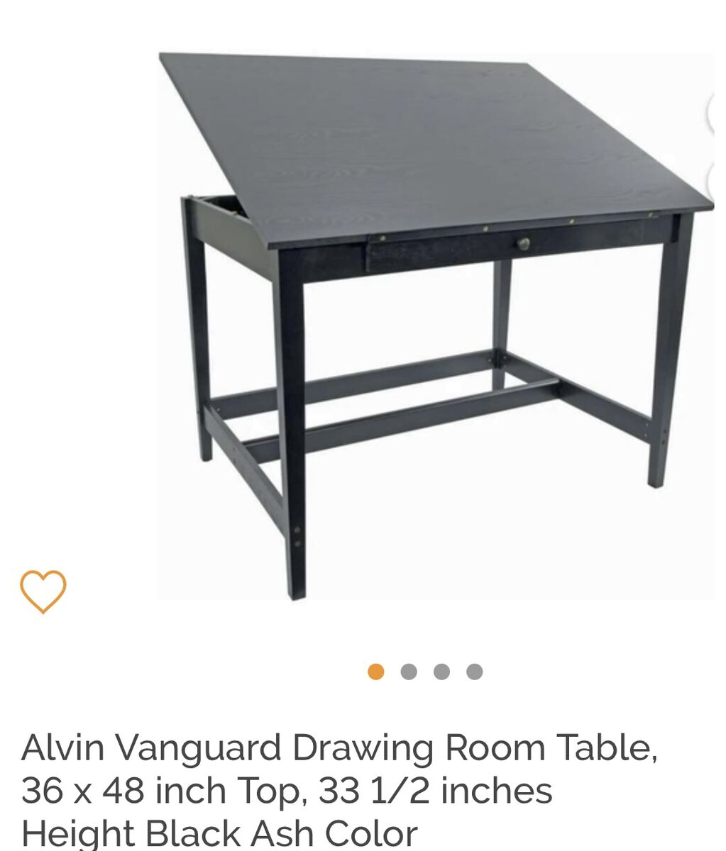 Alvin Vanguard Drawing Room Table 36" x 48"
