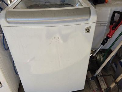 LG Top Load Washer - White, Used Condition