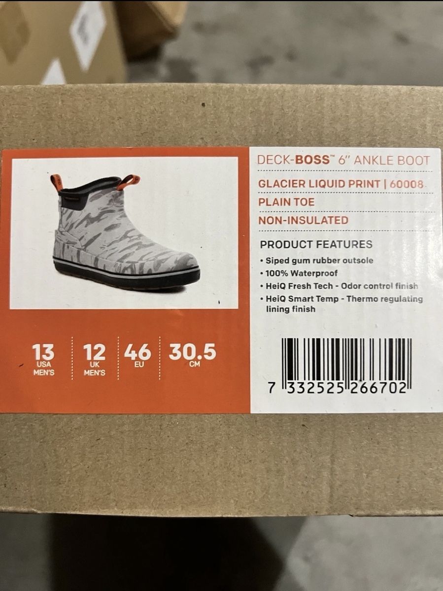 LAST ONE - New Size 13 Grundens Deck Boot
