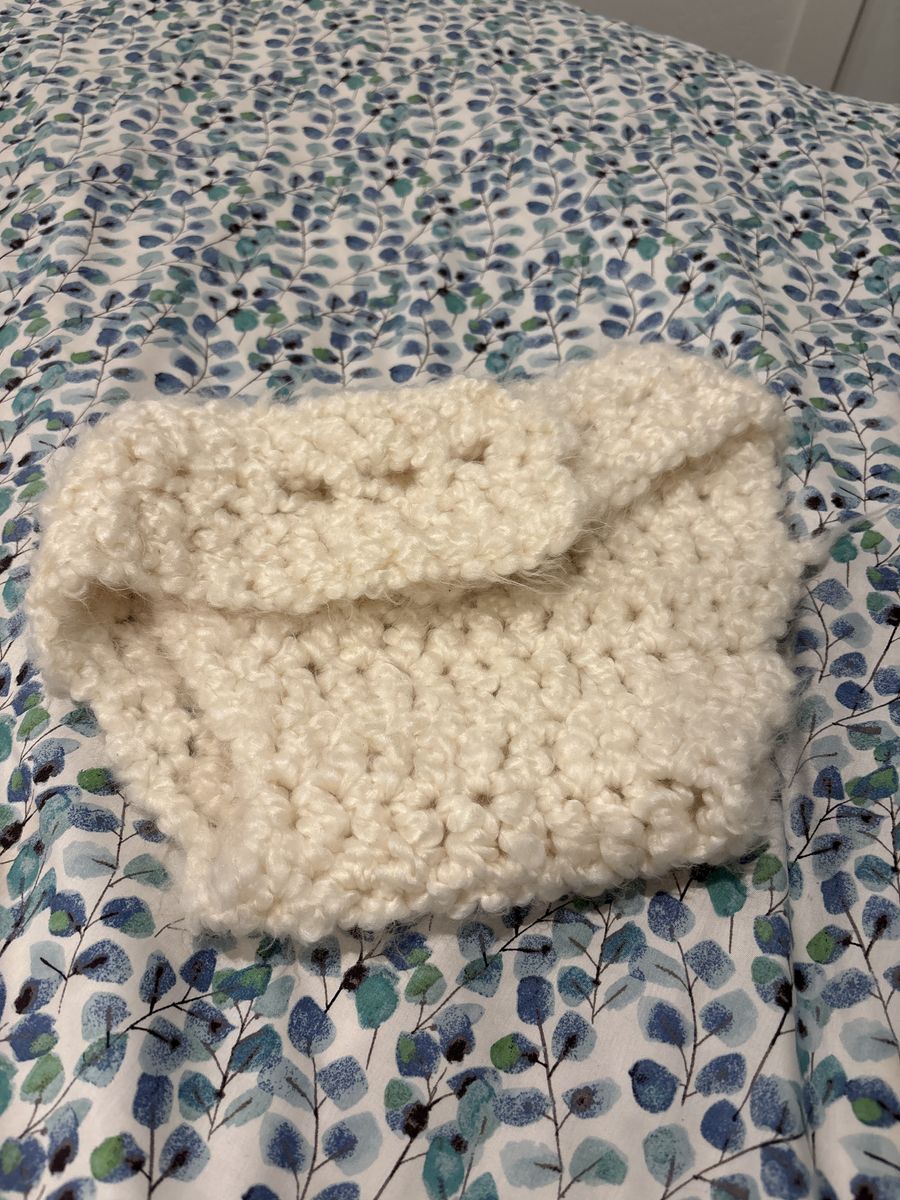 Large Diaper Cover-Up Crocheted