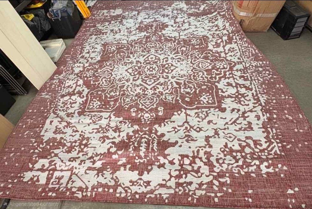 7' 10 x 10' Easy-Clean Jill Zarin Dubai Indoor / Outdoor Rug