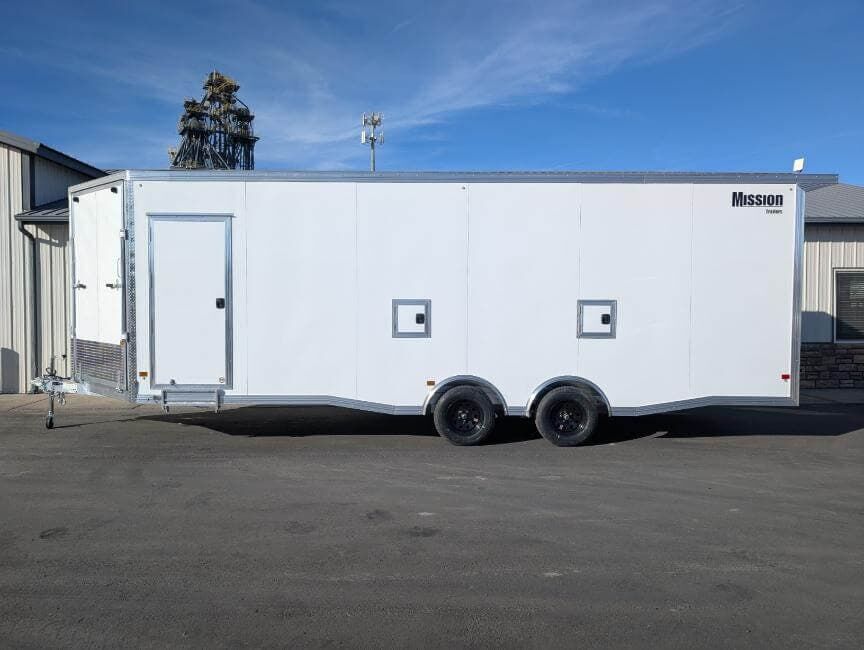 2026 Mission Trailers MCH 8.5x24 All-Sport Peak Value 4-Place Snow Trailer