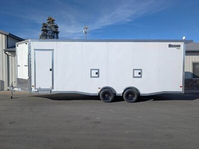 2026 Mission Trailers MCH 8.5x24 All-Sport Peak Value 4-Place Snow Trailer
