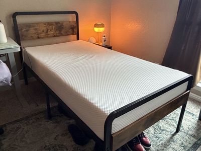 Twin Mattress and Bed Frame