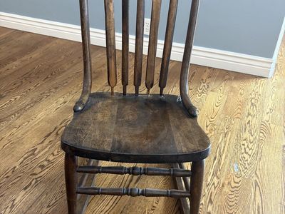 Antique Solid Wood Child’s Rocking Chair – $150 OBO