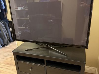 50” Samsung TV and Stand