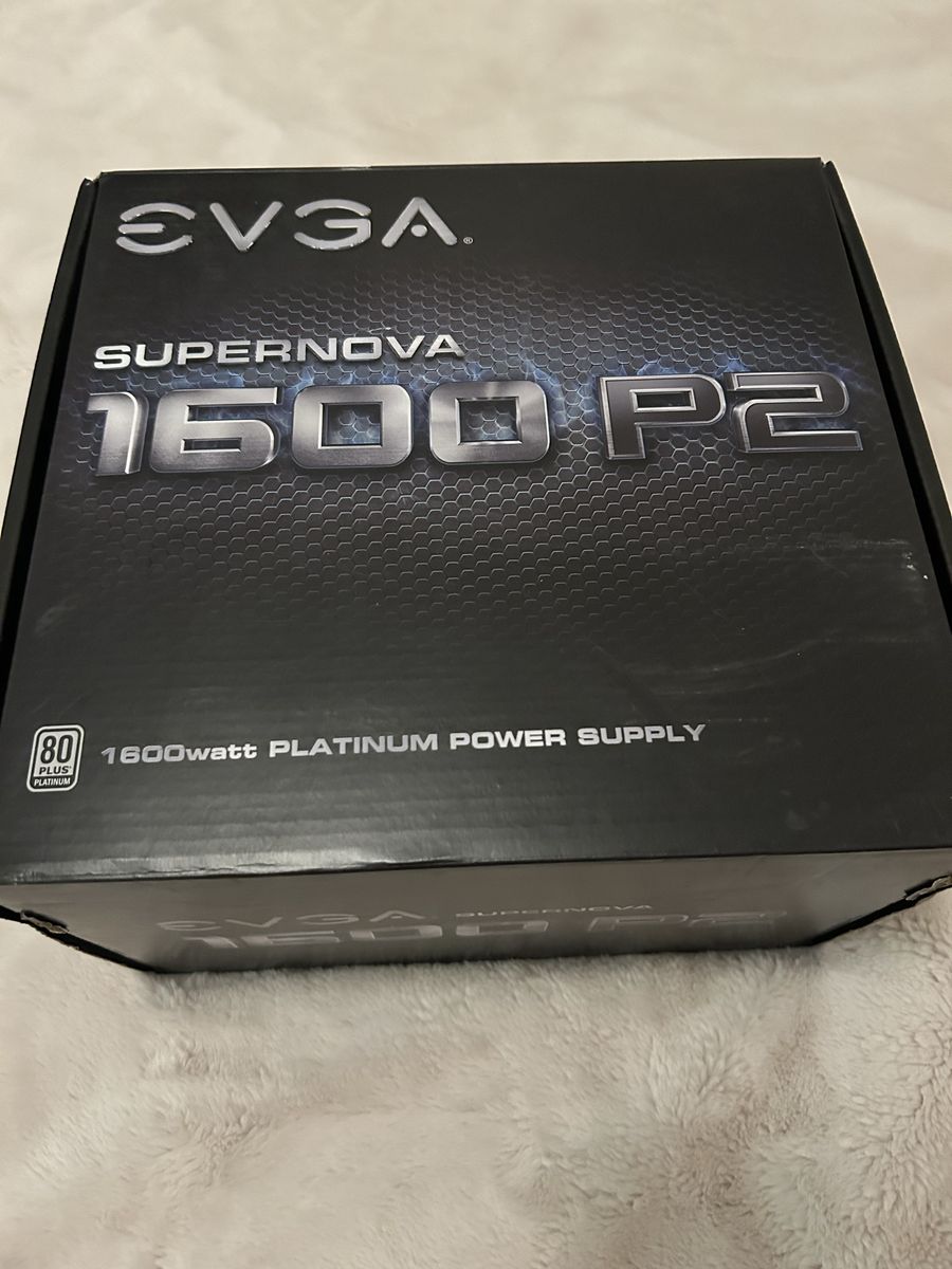 EVGA SuperNOVA 1600 P2 — 1600W 80+ Platinum PSU (fully modular)