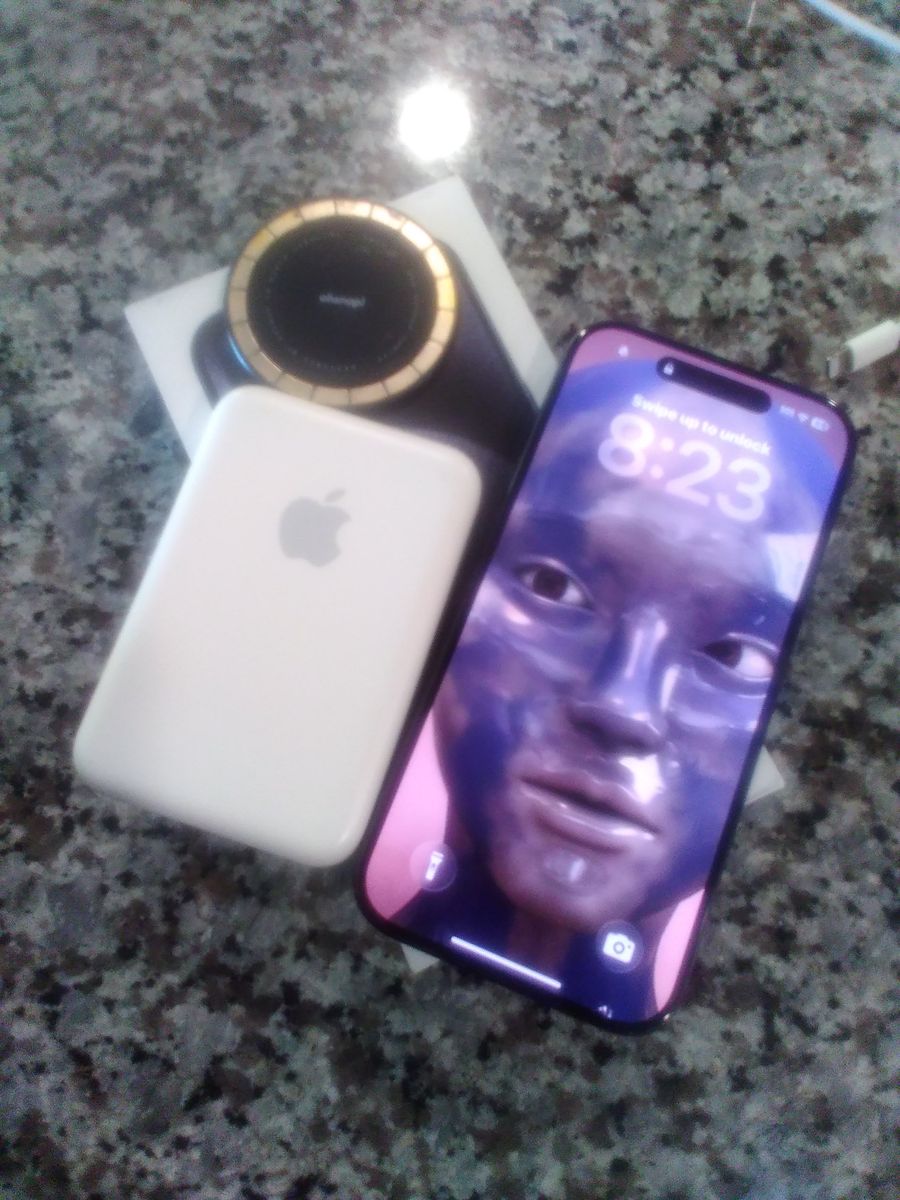 iPhone 15 Pro, Blue Titanium, 256GB, Unlocked