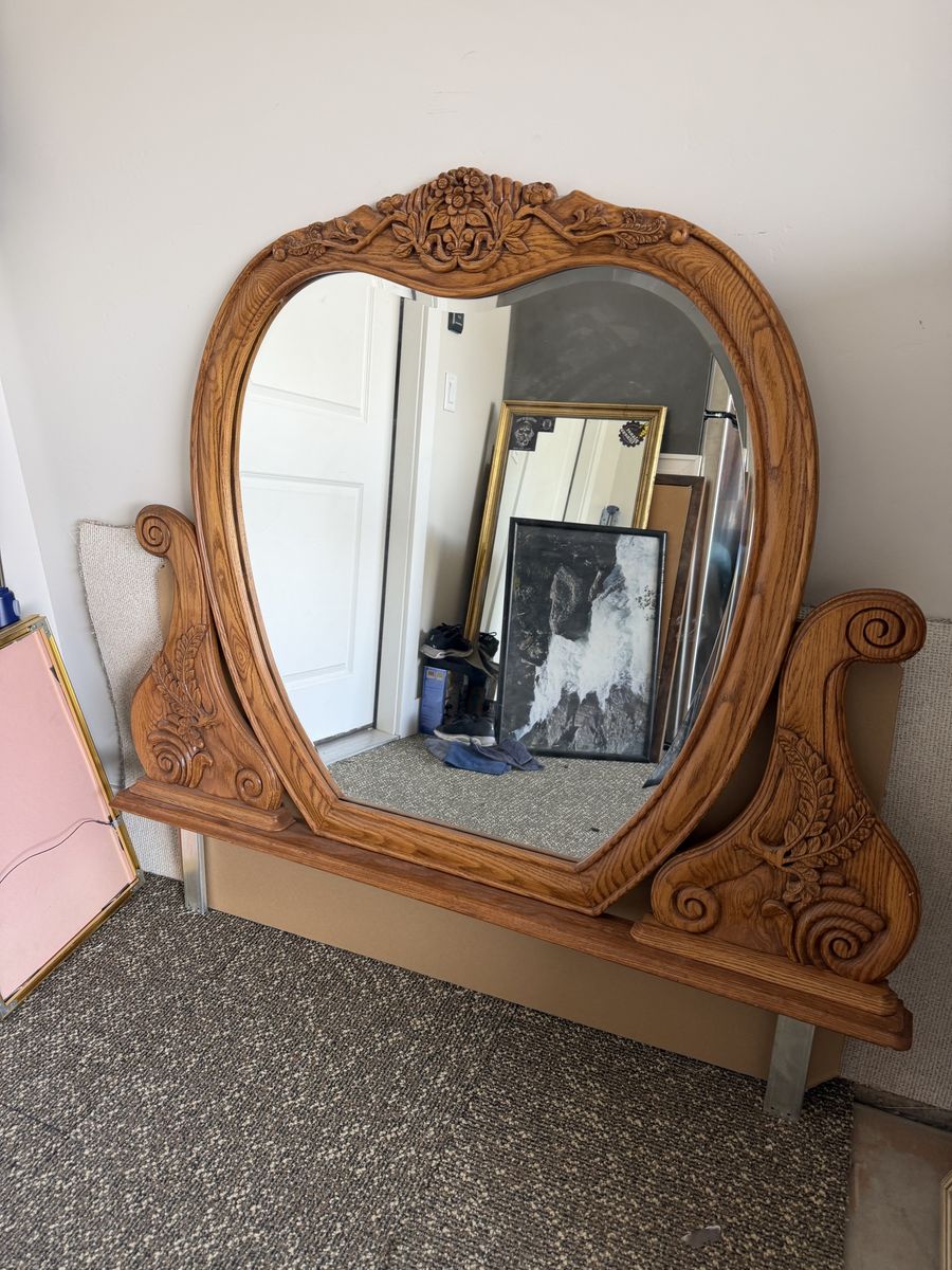 Gorgeous Carved Mirror