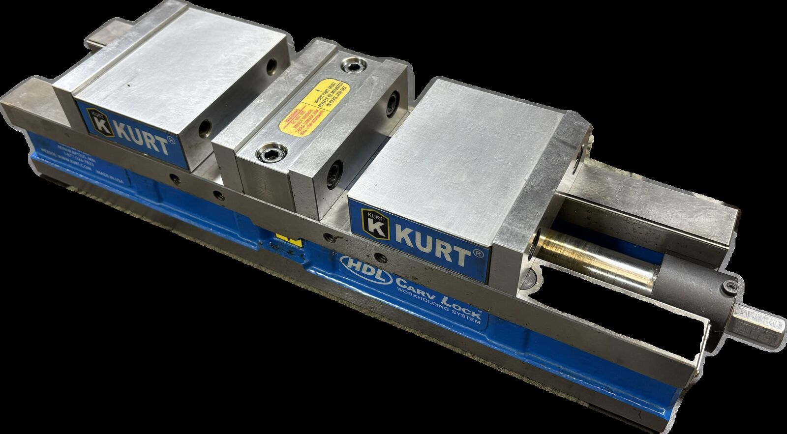 Kurt 4" Wide Double Station vices