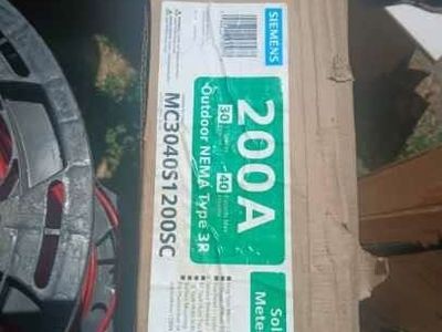 200AMP Breakerboxes
