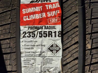 235/55r18 summit climber suv