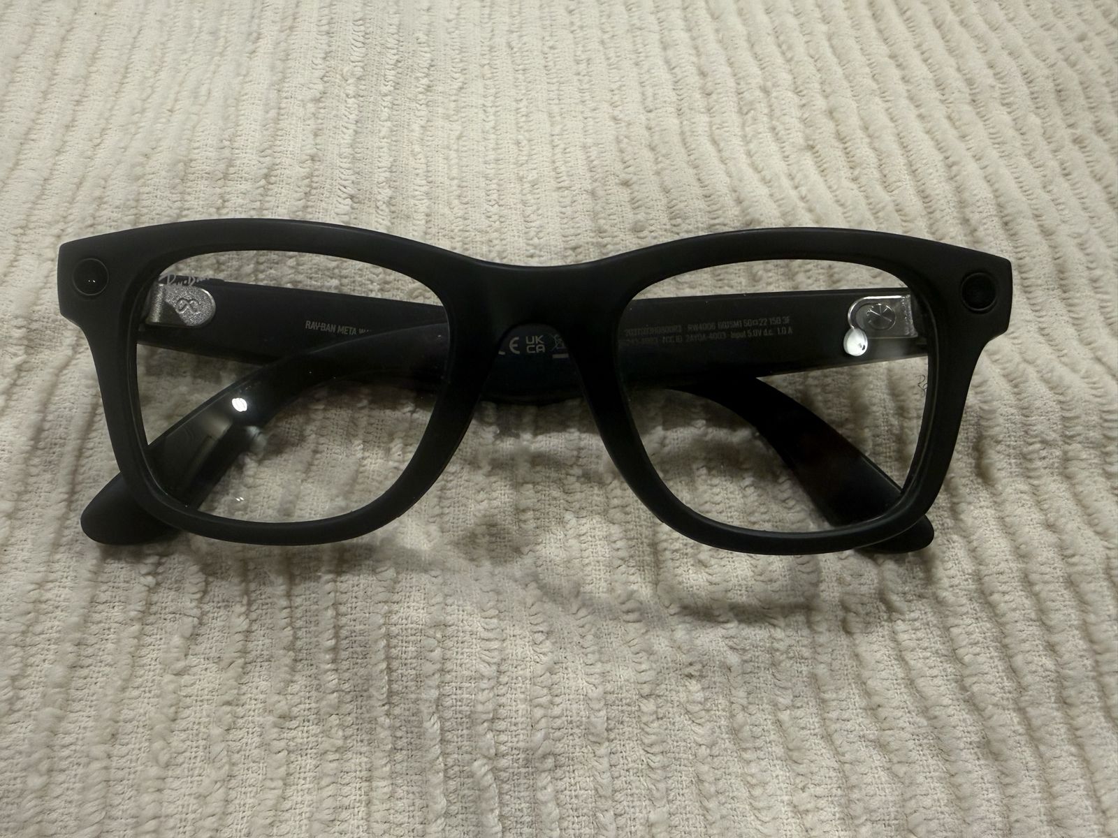 Ray-Ban Meta Wayfarer Gen 1's