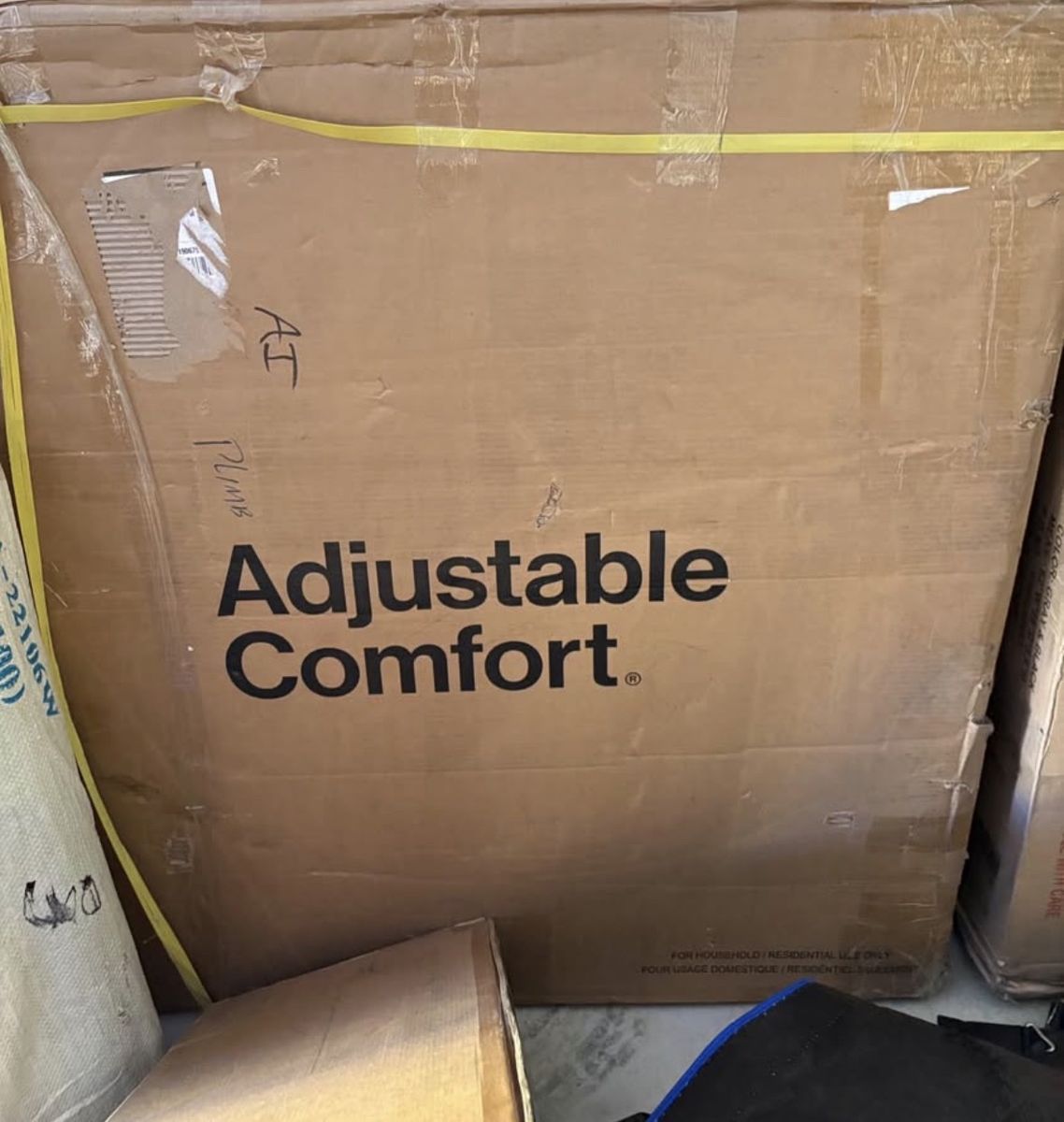 Adjustable Comfort Adjustable Bed Base - New in Box twin bed.