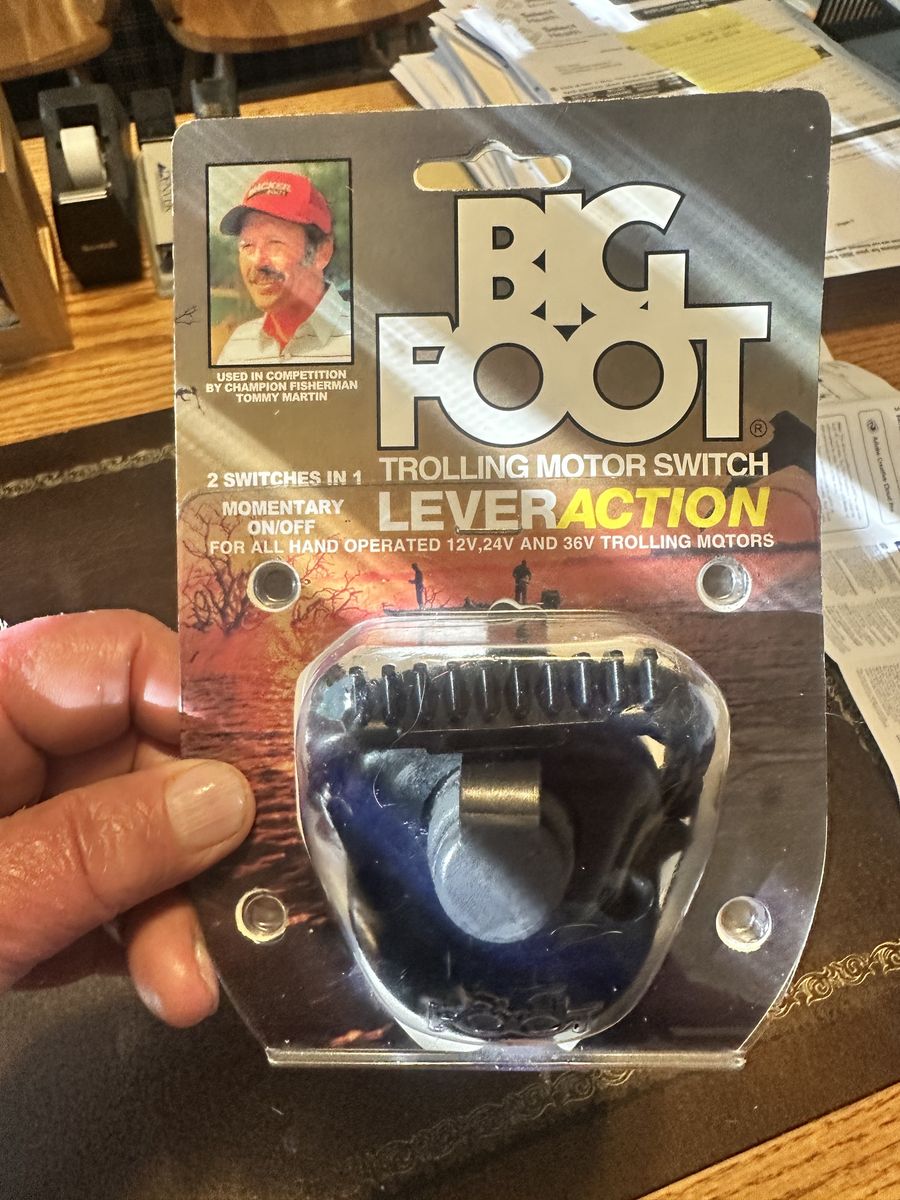 Big Foot Trolling Motor Switch