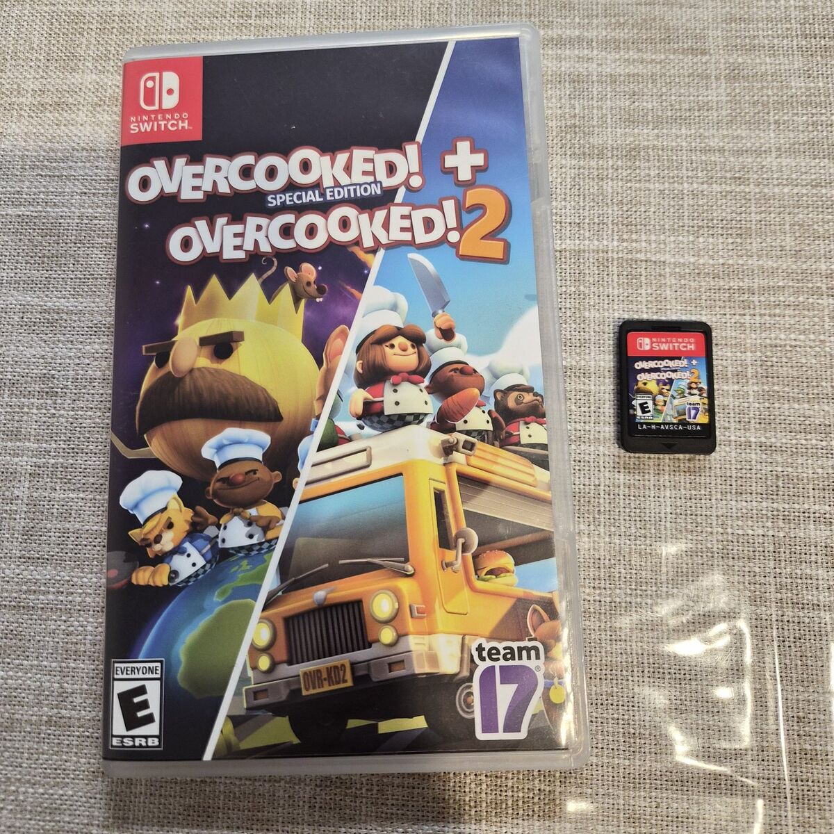 Nintendo Switch Game – Overcooked 1 & 2 (Physical