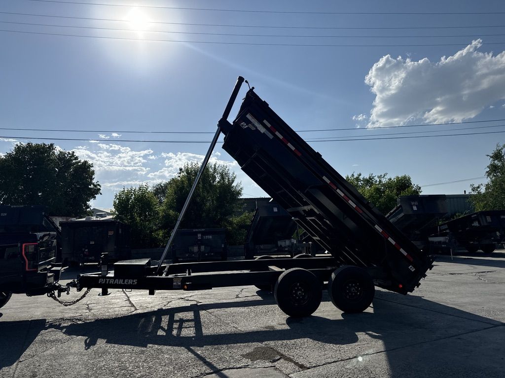 7' x 14' Dump Trailers for Rent. Heavy Duty 14k Rated Units