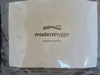 Modern Hygge Weighted Comfort Blanket - Gray Queen size