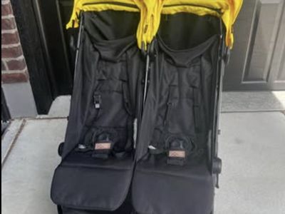 Mountain Buggy Nano Duo Lightweight Double Stroller - Excellent Condition (Was $450 New)