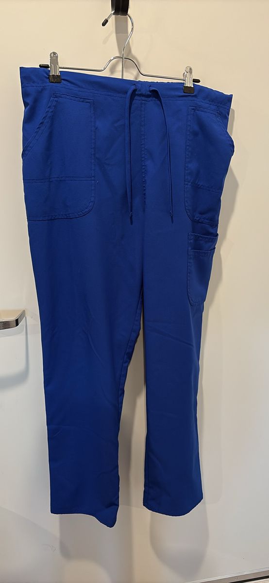 Blue scrub bottoms