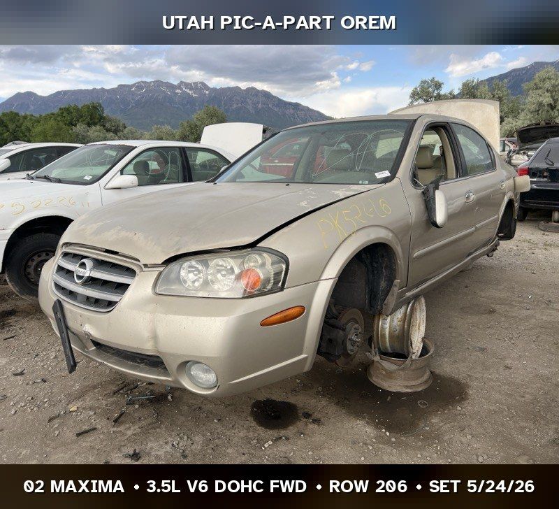 2002 Nissan Maxima Parts - UTPAP Orem