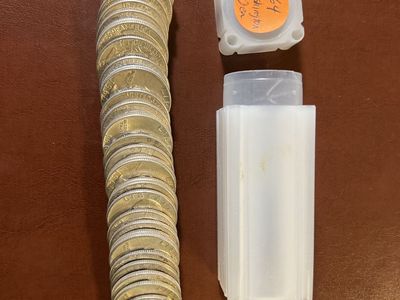 40 x 1964 Washington Silver Quarters