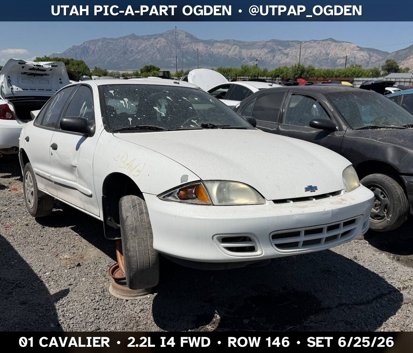 2001 Chevrolet Cavalier Parts - UTPAP Ogden
