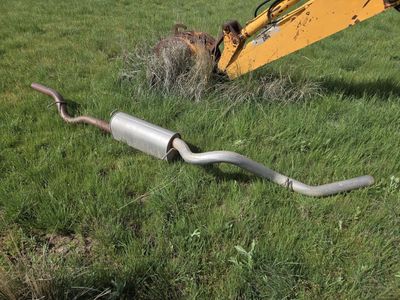 Full OEM Exhaust System for 2006 LBZ Duramax with Catalytic Converter