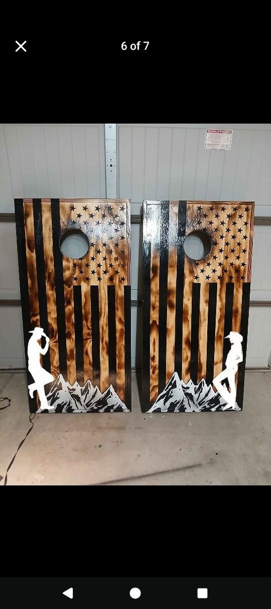 Cornhole set custom