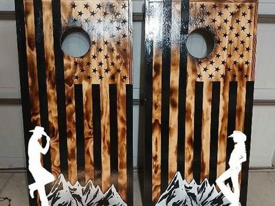 Cornhole set custom