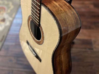 Custom, luthier-built acoustic guitar. LOCAL LUTHIER!