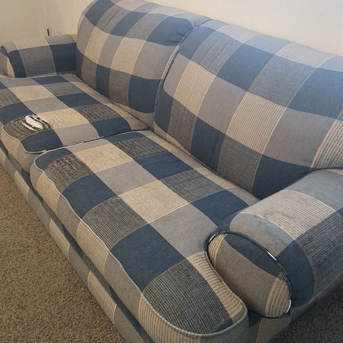 Free Plaid Couch