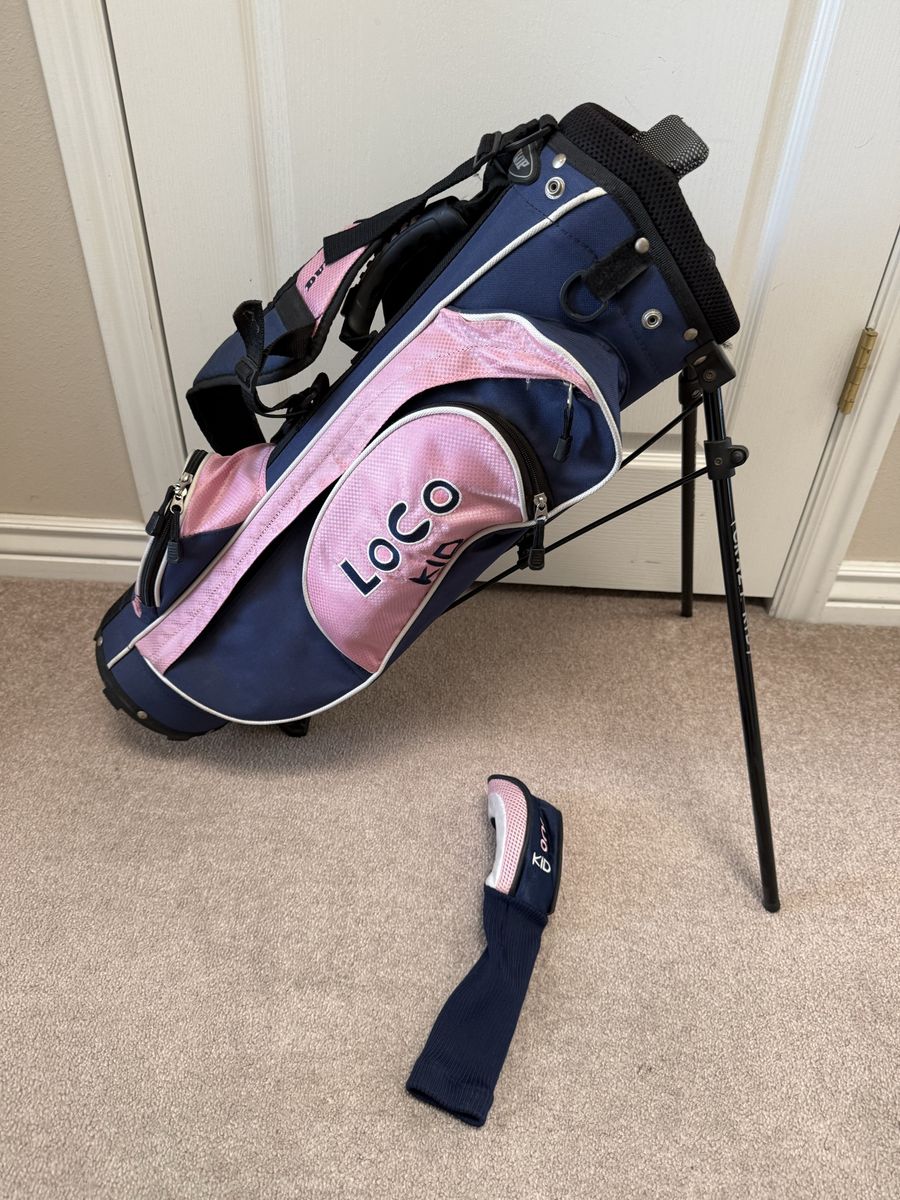 Kids Dunlop Loco Crazy Kid Golf Stand Bag
