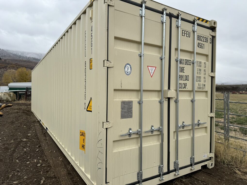 Conex 40'HC 1-Trip New Shipping Container