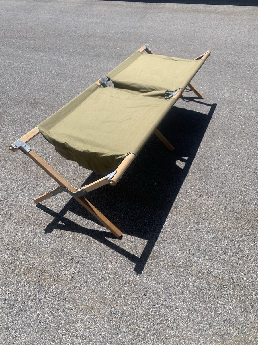 WW2 Folding military cots 1945