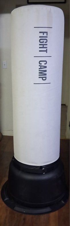 FightCamp Standup Punching Bag with Boxing Gloves and Hand Wraps