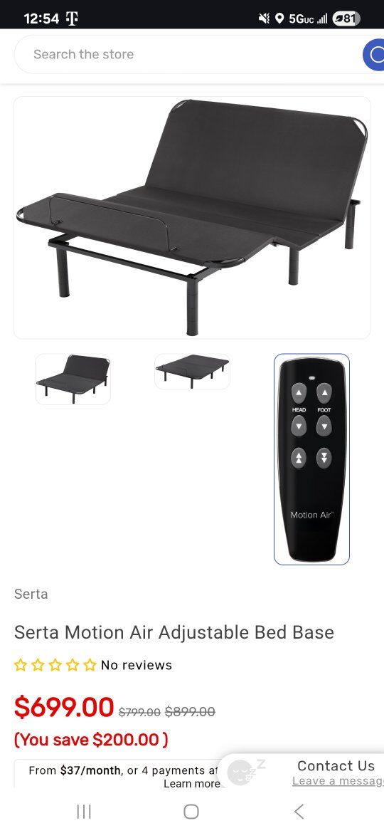 queen size adjustable base