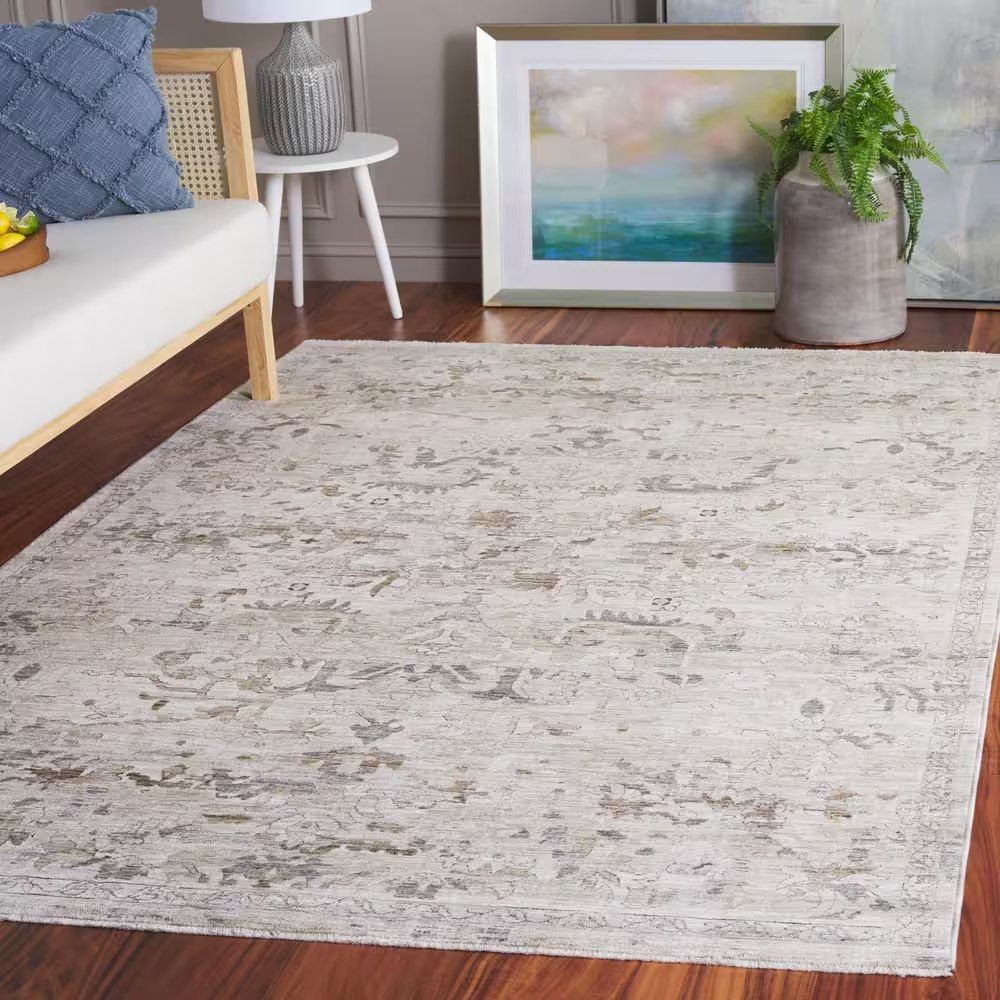 Mason 8 ft x 10 ft Green/Beige Rug