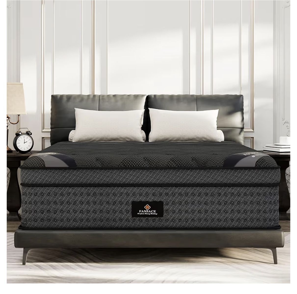 King Size Mattress (High-End Upgraded) Hotel-Level Luxury 14 Inch Hybrid King Mattress In A Box
