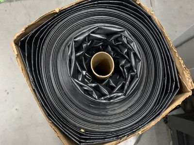 Husky 14 ft. x 100 ft. Black 6 mil Plastic Sheeting