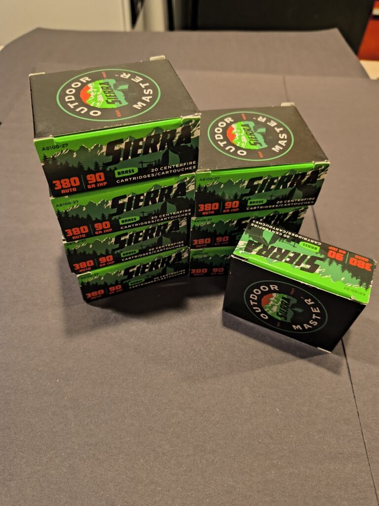 Trade or Sell Sierra 380 ACP 90 Grain JHP, 380, Pistol, Glock, Bodyguard, Smith and Wesson, Ammo, Bullets, Hollow Point,