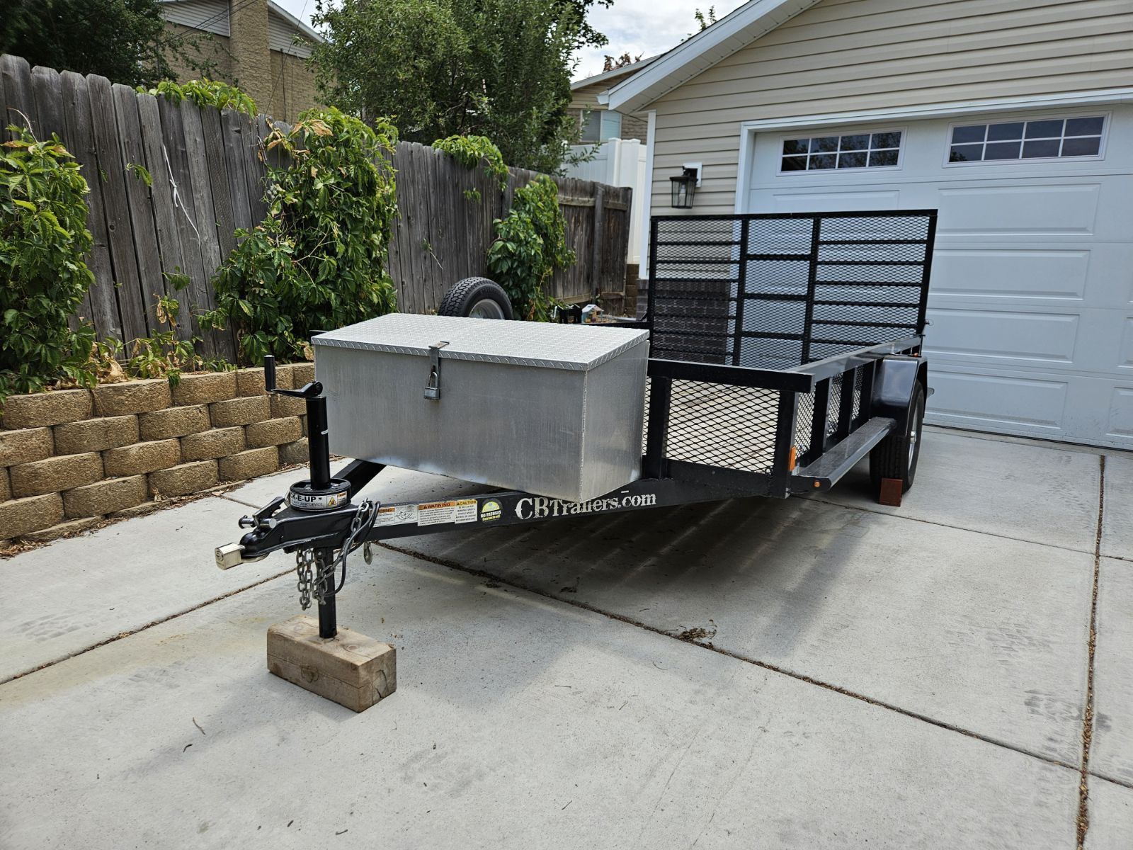Flat Bed Trailer 2018 7' x 12'
