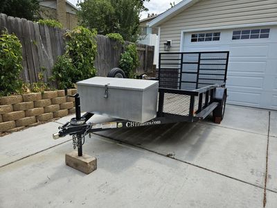 Flat Bed Trailer 2018 7' x 12'