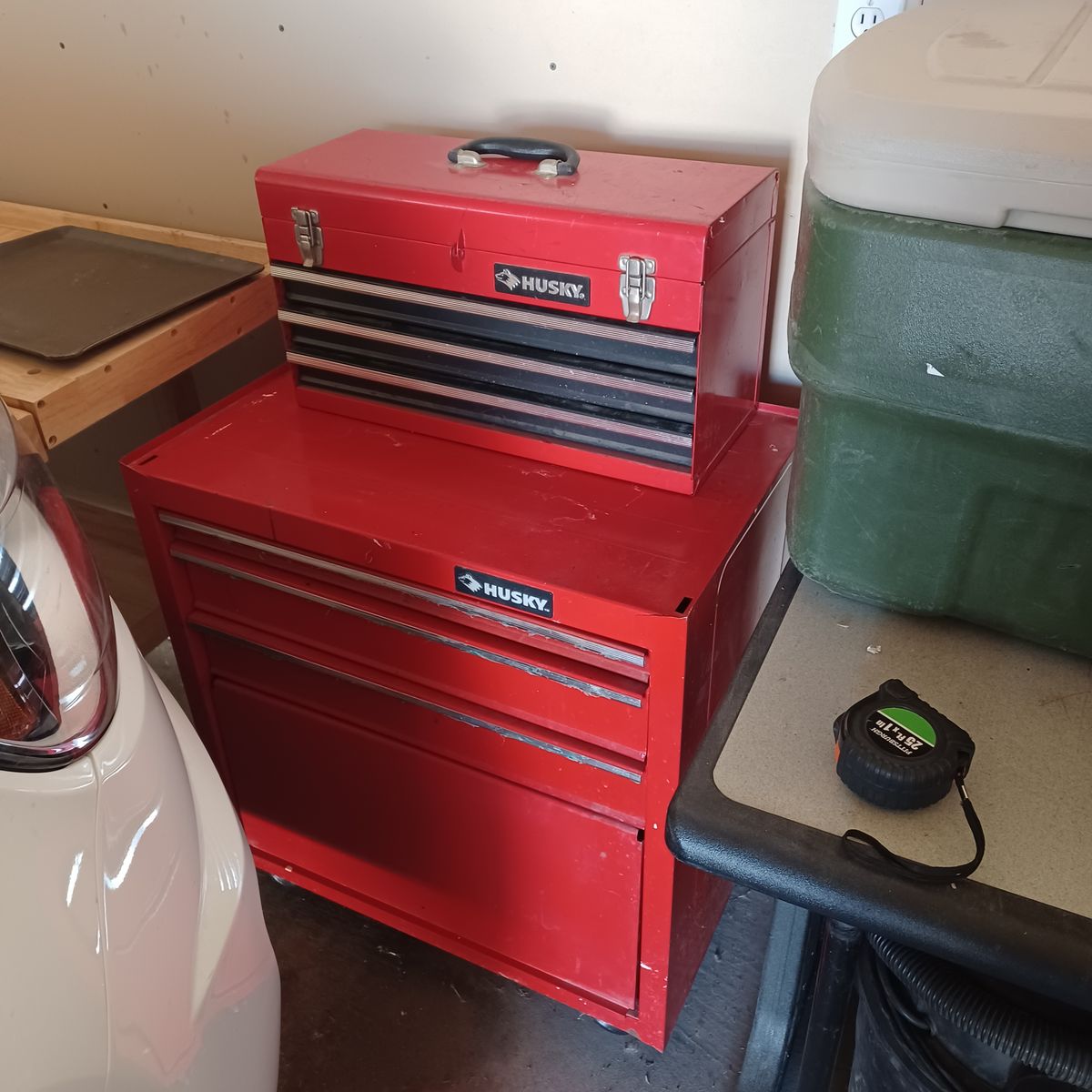 Husky toolbox for home garage